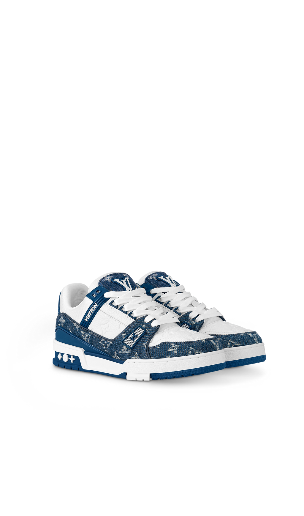 Calfskin Embossed Monogram Trainer Sneakers