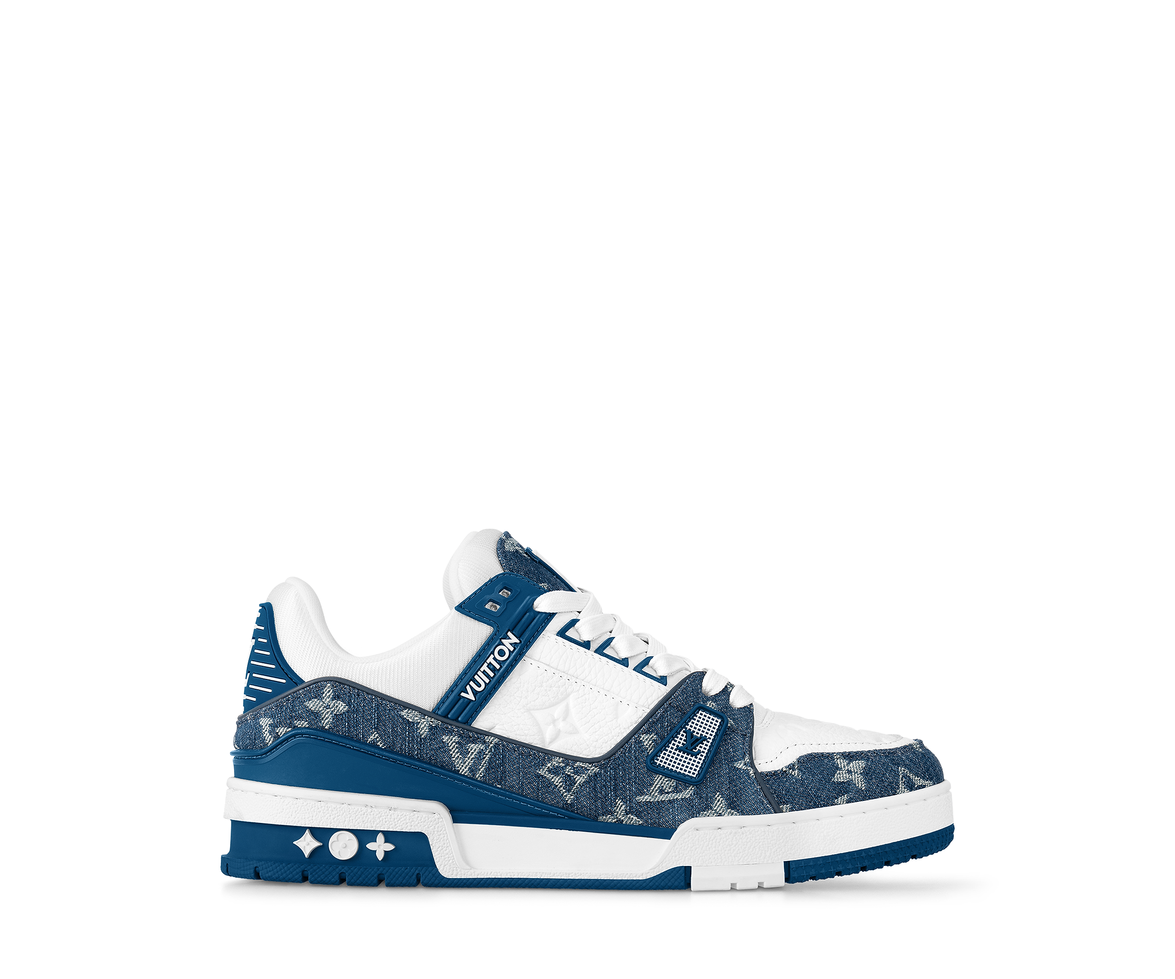 Calfskin Embossed Monogram Trainer Sneakers