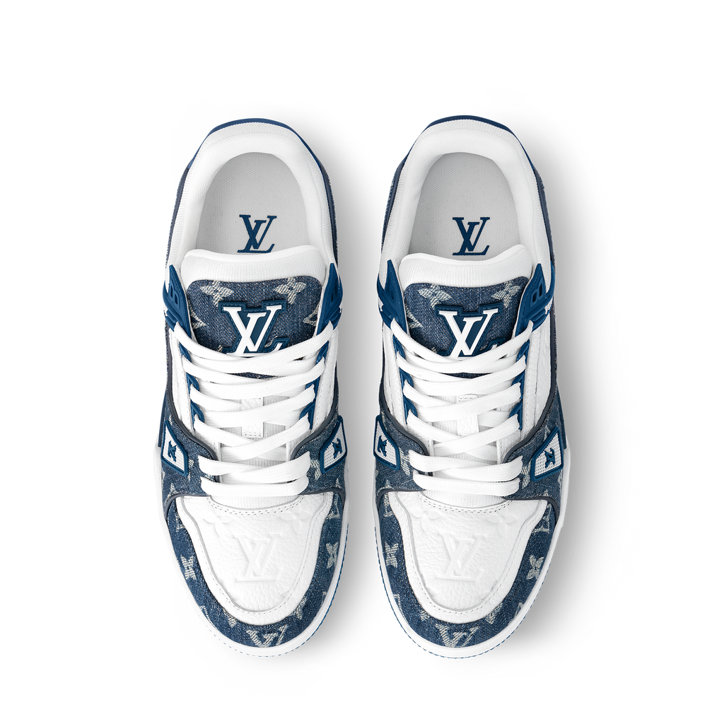 Calfskin Embossed Monogram Trainer Sneakers