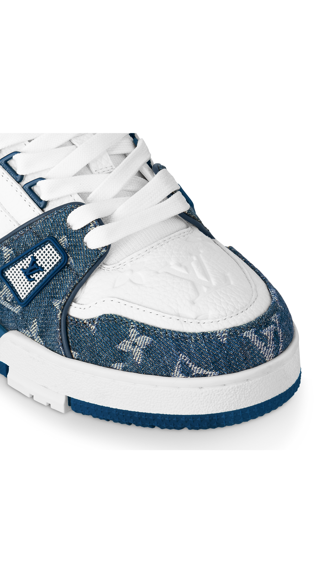 Calfskin Embossed Monogram Trainer Sneakers