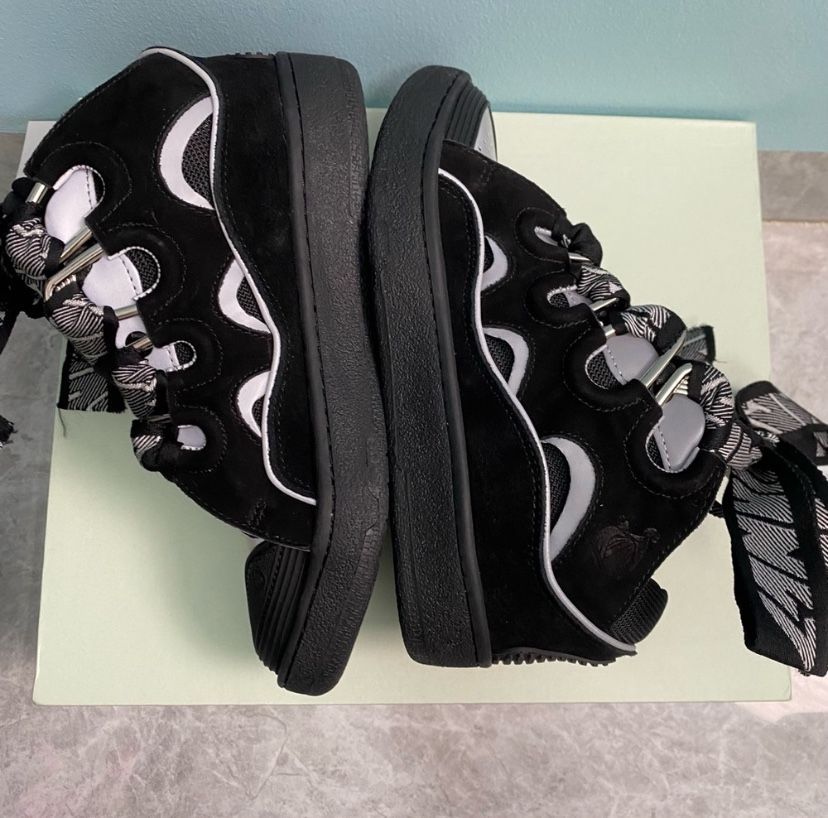 LC Zigzag Low-Top Sneakers Designer Casual Tennis Shoes
